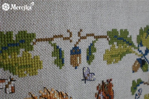 Squirrel Cross-Stitch Kit