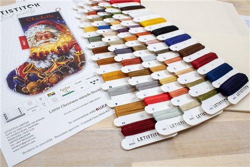 Christmas Miracle Stocking Cross Stitch Kit