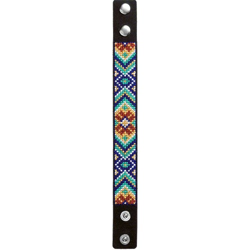 Cross Stitch Kit On Artificial Leather