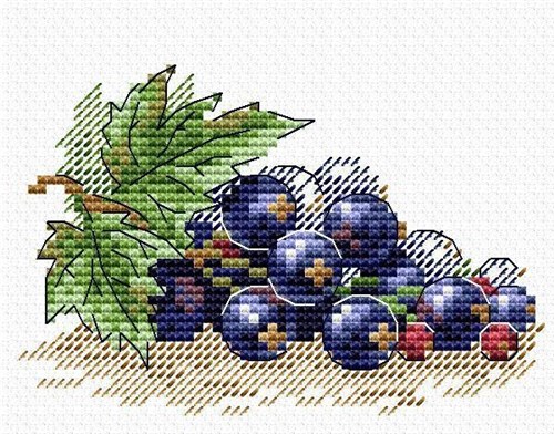 Ripe Currant Cross Stitch Kit