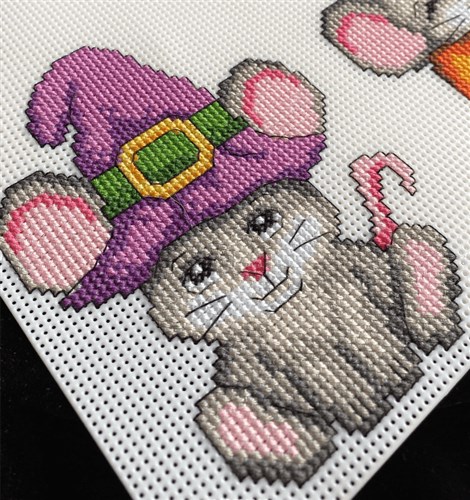 Halloween Mouses  Cross-Stitch Kit