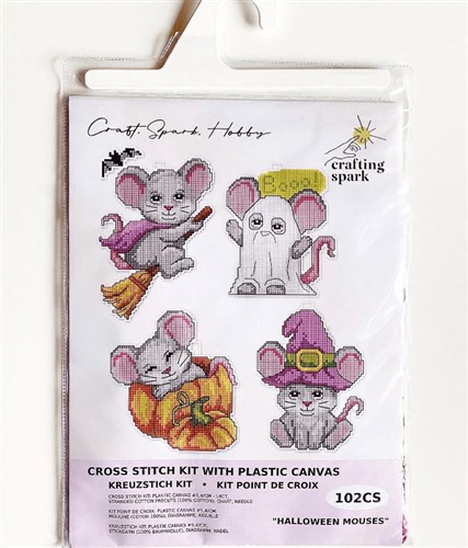 Halloween Mouses  Cross-Stitch Kit