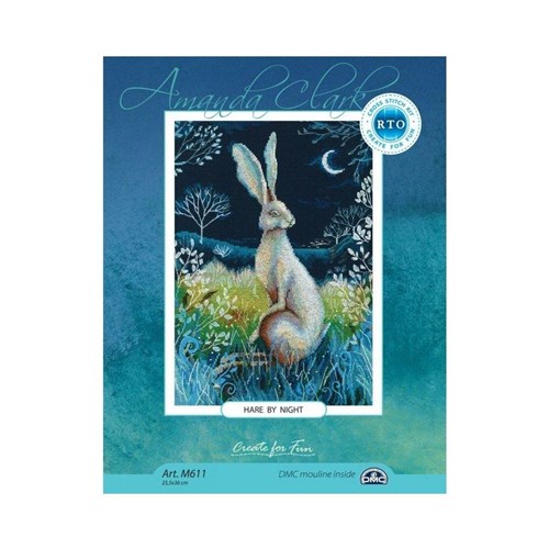 Hare By Night Cross Stitch Kit
