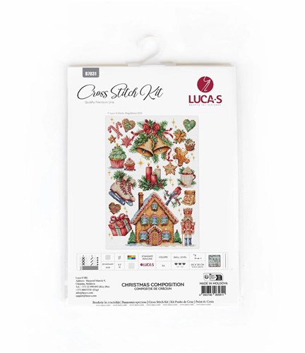 Christmas Counted Cross-Stitch Kit