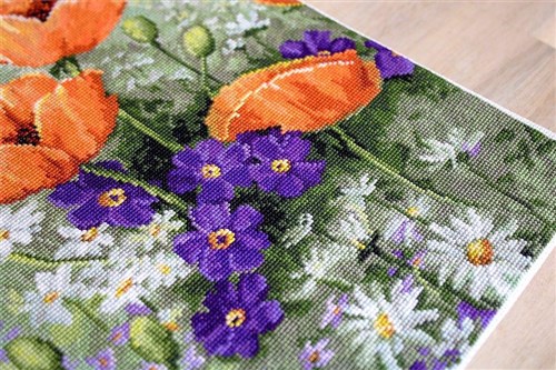 Poppies Counted Cross-Stitch Kit