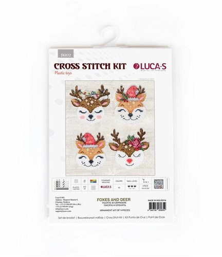 Foxes And Deer Cross-Stitch Kit