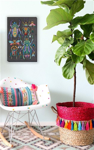 Beetles Bead Embroidery Kit