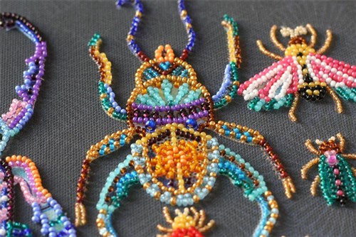 Beetles Bead Embroidery Kit