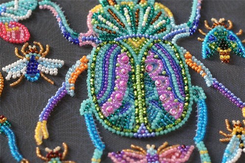 Beetles Bead Embroidery Kit