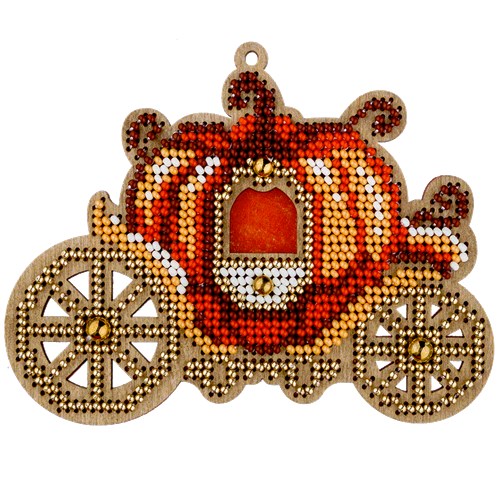 Bead Embroidery Kit On Wood