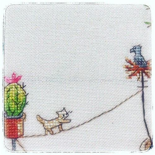 Cactus Cross-Stitch Kit