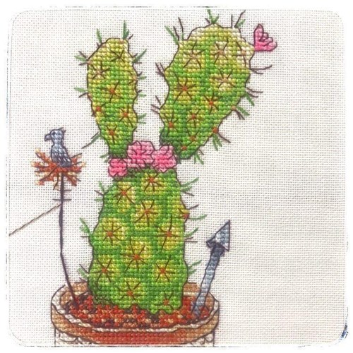 Cactus Cross-Stitch Kit