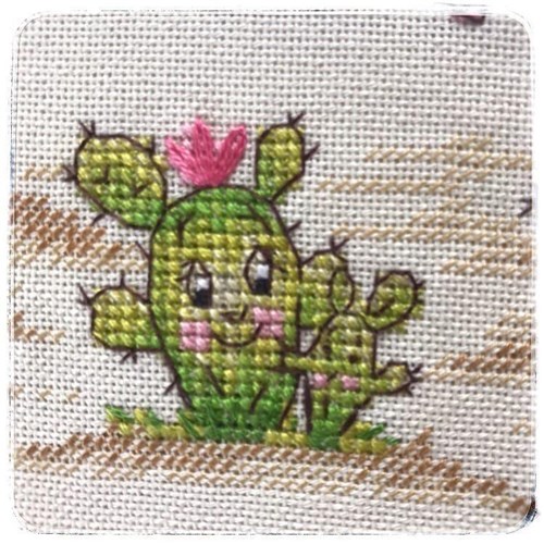 Cactus Cross-Stitch Kit