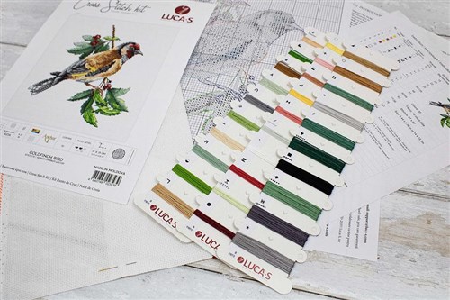 Goldfinch Cross-Stitch Kit