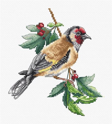 Goldfinch Cross-Stitch Kit