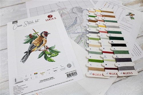 Goldfinch Cross-Stitch Kit
