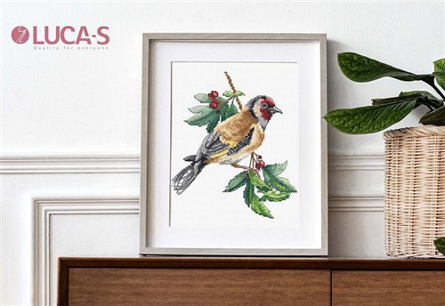 Goldfinch Cross-Stitch Kit