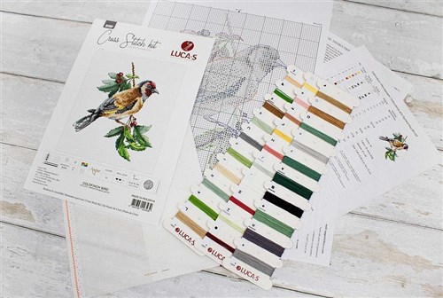 Goldfinch Cross-Stitch Kit