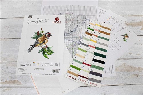 Goldfinch Cross-Stitch Kit