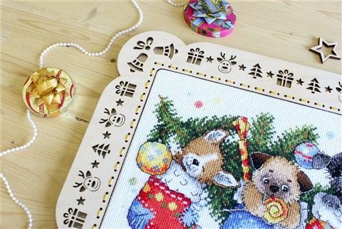 New Year Surprise Cross Stitch Kit