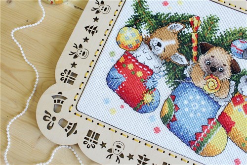 New Year Surprise Cross Stitch Kit