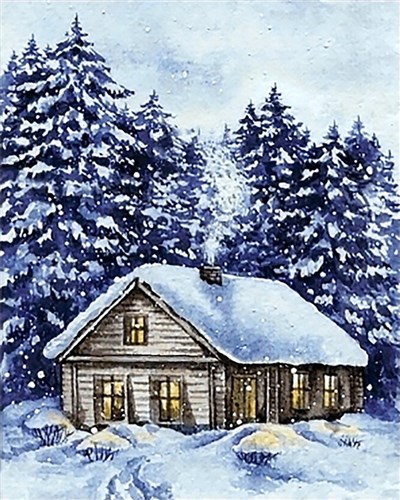 Winter Diamond Painting Kit