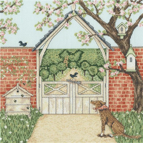 Lych Gate Cross Stitch Kit