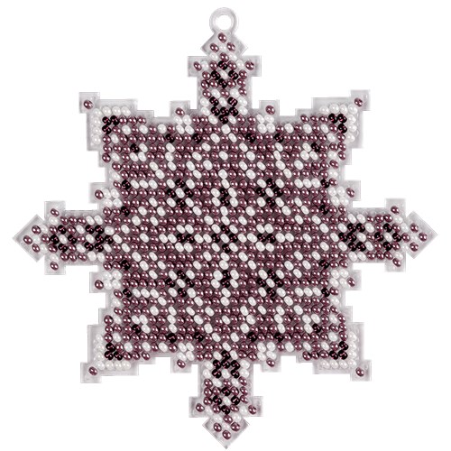 Snowflake Bead Embroidery Kit