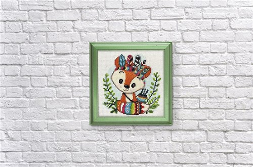 Indian Fox Diamond Painting Kit