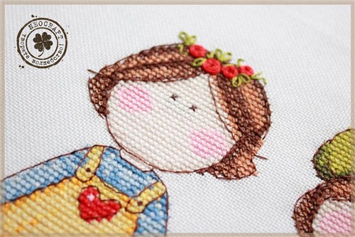 Twins Cross-Stitch Kit