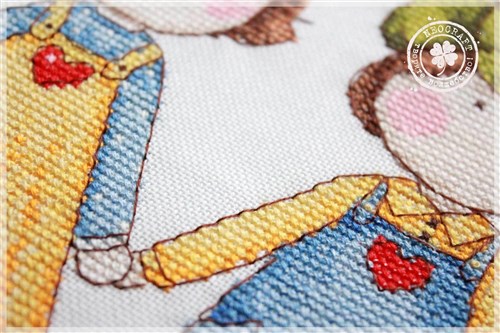 Twins Cross-Stitch Kit