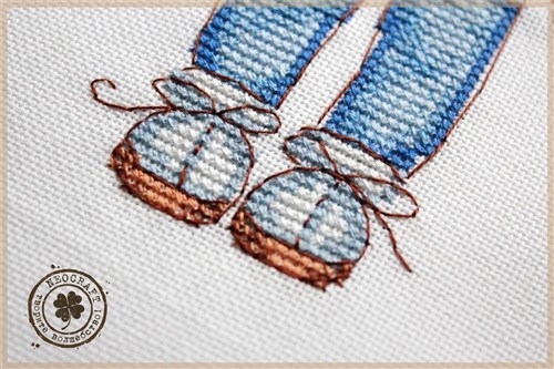 Twins Cross-Stitch Kit