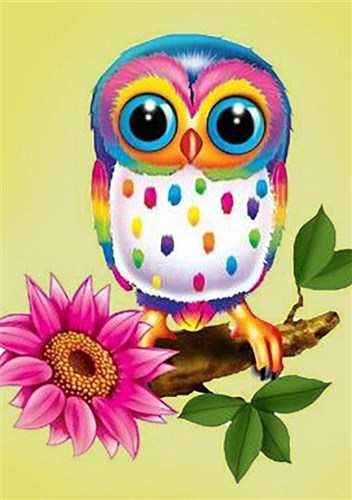 Owl Maia Diamond Painting Kit