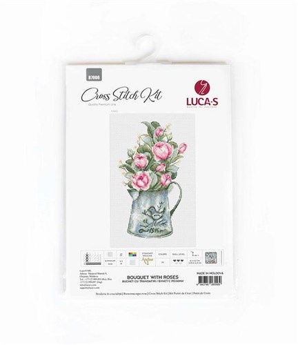 Bouquet With Roses Cross-Stitch Kit