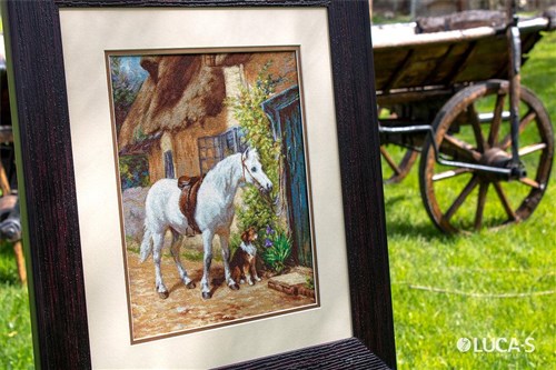 By The Cottage Cross-Stitch Kit