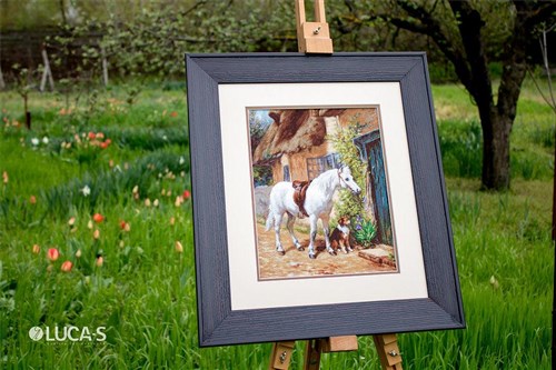 By The Cottage Cross-Stitch Kit