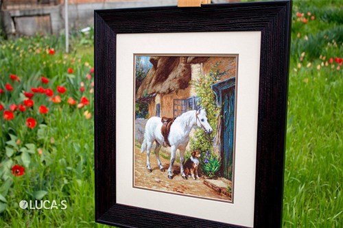 By The Cottage Cross-Stitch Kit
