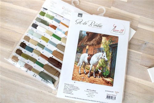 By The Cottage Cross-Stitch Kit