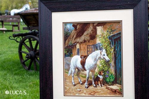 By The Cottage Cross-Stitch Kit