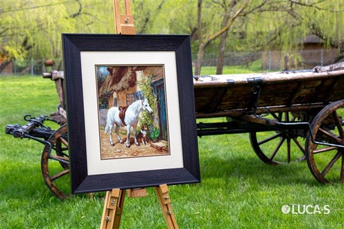 By The Cottage Cross-Stitch Kit