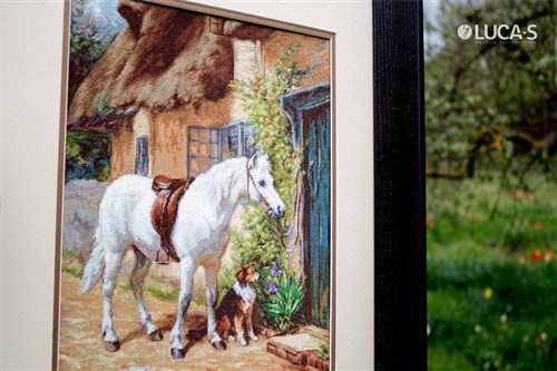 By The Cottage Cross-Stitch Kit