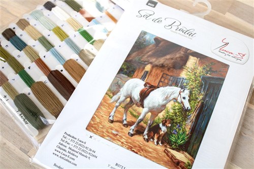 By The Cottage Cross-Stitch Kit