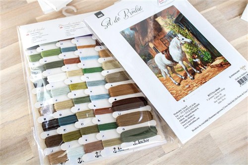 By The Cottage Cross-Stitch Kit