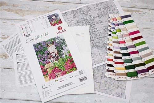 Gentle Affection Cross-Stitch Kit