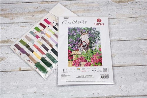 Gentle Affection Cross-Stitch Kit
