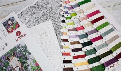 Gentle Affection Cross-Stitch Kit