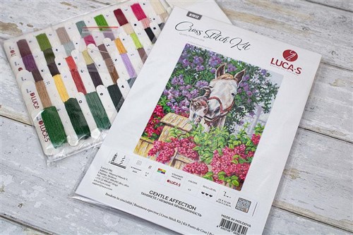 Gentle Affection Cross-Stitch Kit