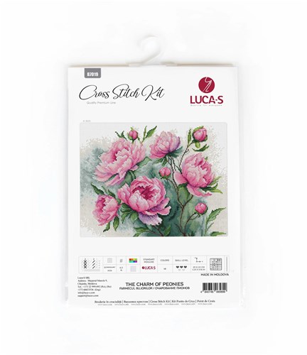 The Charm Of Peonies Cross-Stitch Kit
