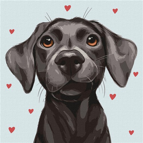 Affecionate Friend Paint By Numbers Kit