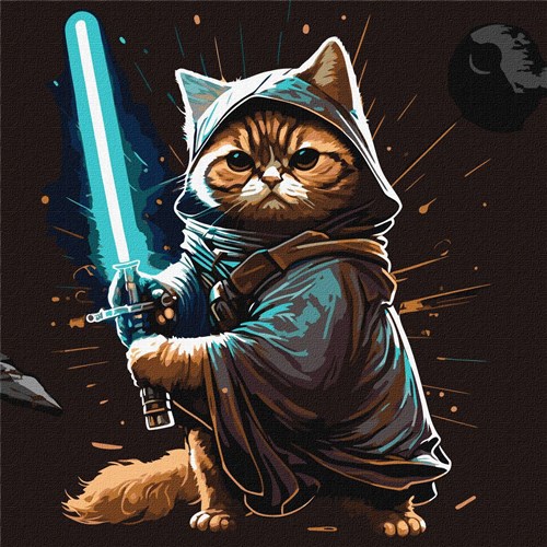 Warrior Cat Paint By Numbers Kit